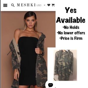 Meshki Australian Camouflage Hood Jacket small